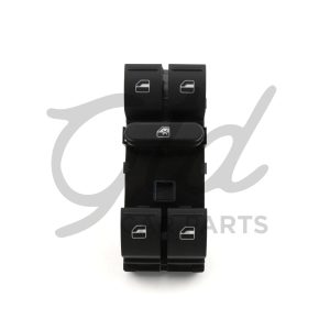 Alternative view of COMUTADOR VIDROS CONDUTOR SKODA FABIA OCTAVIA SUPERB YETI 2004-2015 - 1Z0959857 VERDE