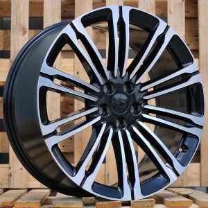 Jante Land Rover 21x9,5 ET45 5x120 - Black Polished