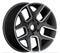 Jante 4X4 20x9 ET18 5x139,7 - Black Matt