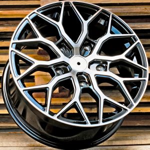 Jante RACIN 20x9 ET40 5x127 - Black Polished