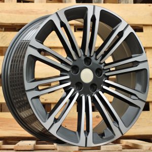 Jante Land Rover 21x9,5 ET45 5x120 - Grey Polished